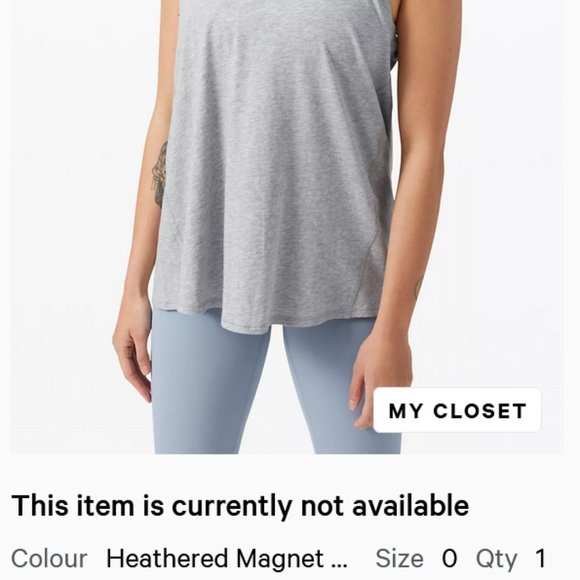 lululemon All Tied Up Tank Top *Pima Cotton - Picture 2 of 6